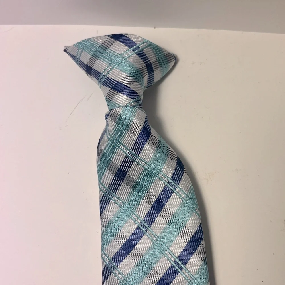 Set of 3 Boys/Young Men's Clip-on Ties. 10”, 11” and 15”